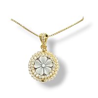 Collar Mandile 1922 Mujer Cammei  in Plata Conchiglia 2KK56084PCO
